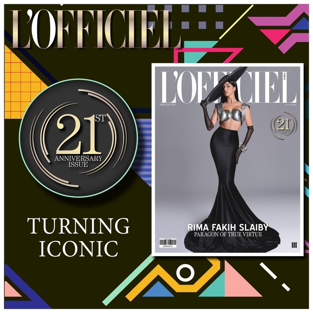 Covers The 21st Anniversary Issue of L'Officiel India
